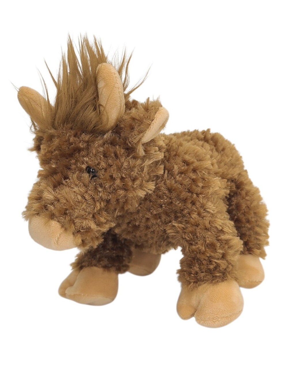 Ganz Webkinz Highland Cow Plush Stuffed Animal WK00033 NWOT